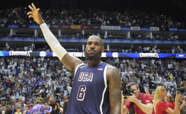 Americký basketbalista LeBron James