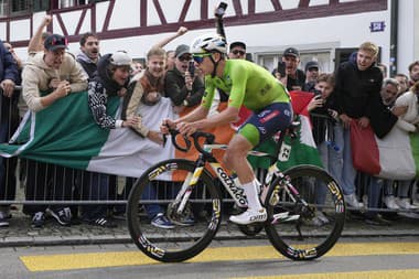 Slovinský cyklista Tadej Pogačar.