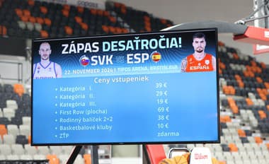 Slováci proti Španielom v zápase desaťročia: Padne divácky rekord?