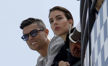 Argentínčanka Georgina Rodriguez a Cristiano Ronaldo. 