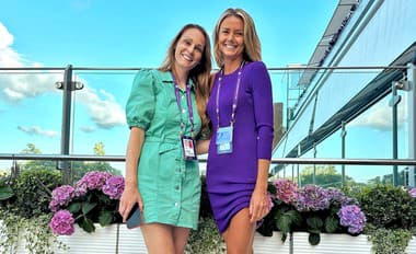 Magdaléna Rybáriková a Daniela Hantuchová.