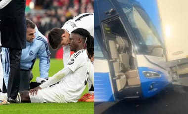 Real Madrid s ďalším problémom po trpkej prehre: Tímový autobus havaroval na anglickej diaľnici