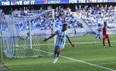 Na snímke Mohammed Rharsalla Khadfi známy ako Moha (ŠK Slovan Bratislava) si dal rok pauzu od futbalu. 