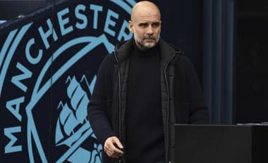 Slávny tréner Manchestru City Pep Guardiola.