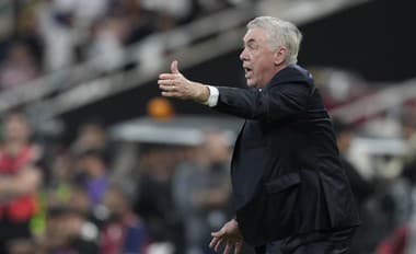 Hviezdny tréner Realu Madrid Carlo Ancelotti.