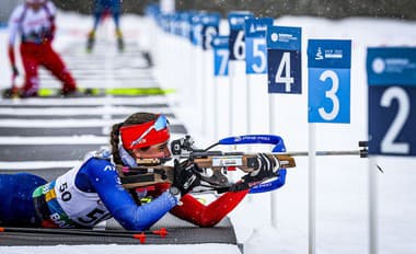 Druhé zlato pre Strakovú! Slovenská biatlonistka nedala konkurencii žiadnu šancu