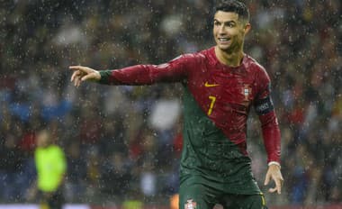 Hviezdny portugalský futbalista Cristiano Ronaldo.