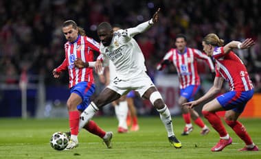 Atlético Madrid - Real Madrid 1:0 - nasleduje predĺženie 2x15 min / prvý zápas: 1:2