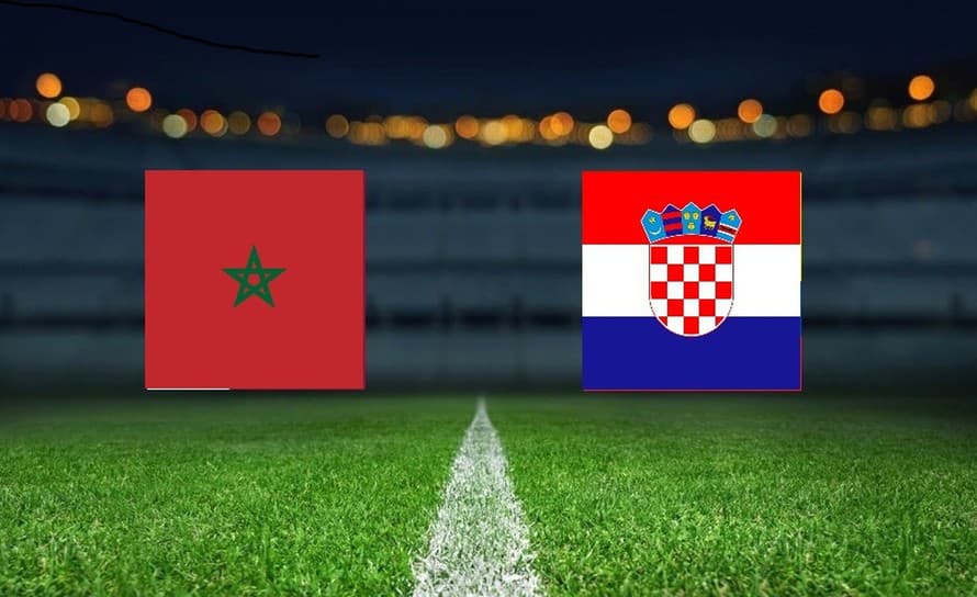 Online prenos zo zápasu Maroko - Chorvátsko na futbalových majstrovstvách sveta v Katare 2022.
