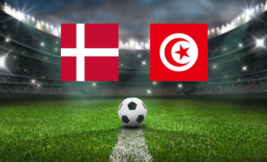 Online prenos zo zápasu Dánsko – Tunisko na futbalových majstrovstvách sveta v Katare 2022.