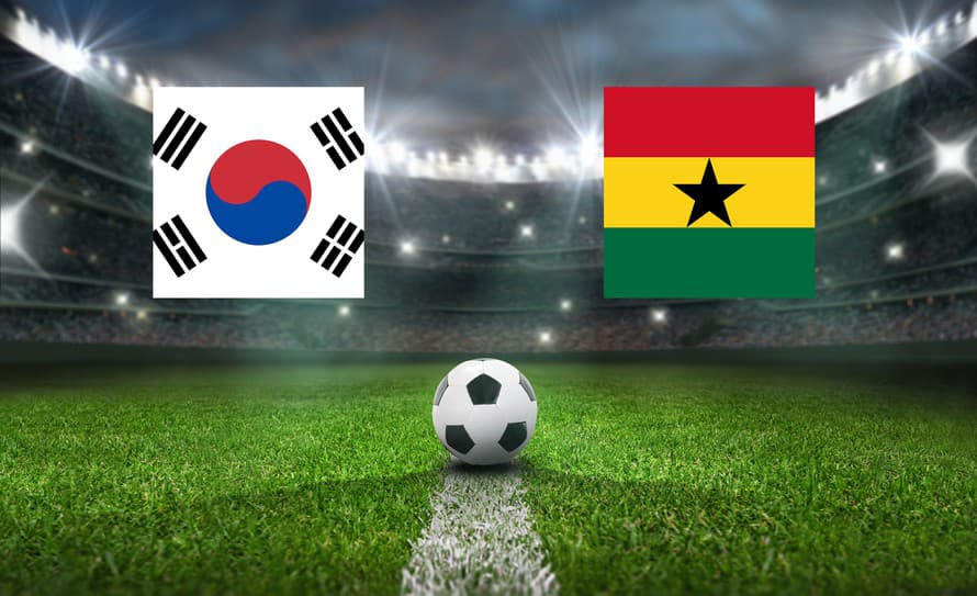 Online prenos zo zápasu Južná Kórea – Ghana na futbalových majstrovstvách sveta v Katare 2022.