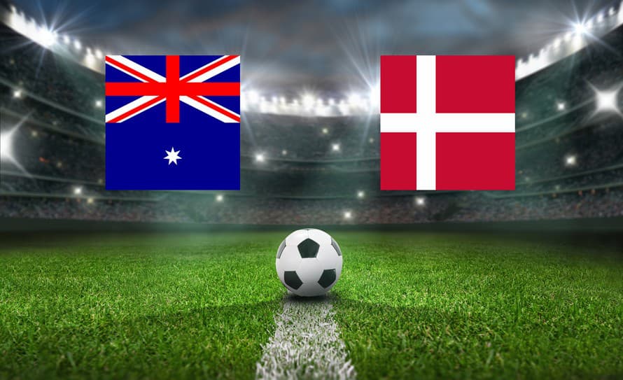 Online prenos zo zápasu Austrália – Dánsko na futbalových majstrovstvách sveta v Katare 2022.