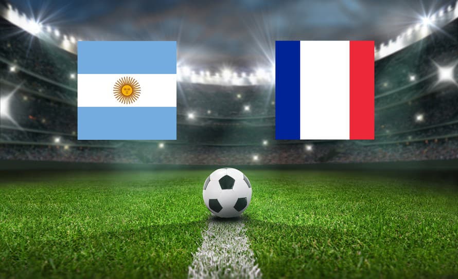 Online prenos z finálového zápasu Argentína – Francúzsko na futbalových majstrovstvách sveta v Katare 2022.