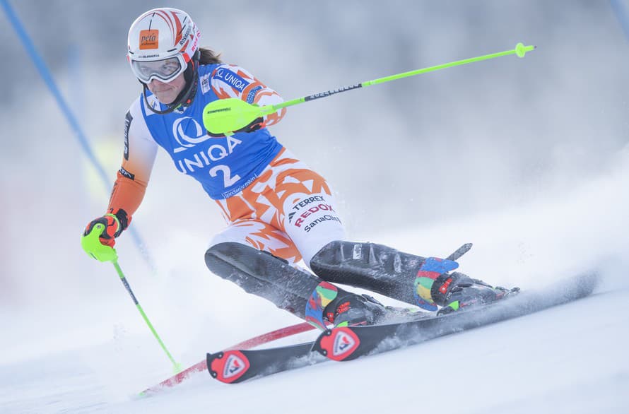 Slovenskej reprezentantke Petre Vlhovej nevyšiel nedeľňajší slalom v rámci pretekov Svetového pohára v zjazdovom lyžovaní v českom Špindlerovom ...