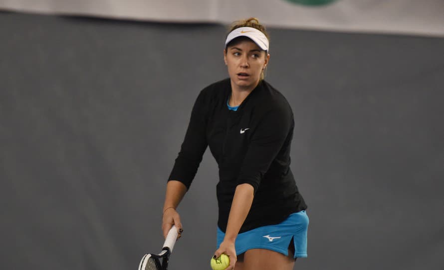 Slovenská tenistka Kristína Kučová (32) sa prebojovala už do semifinále dvojhry na turnaji ITF EMPIRE Women´s Indoor v Trnave.