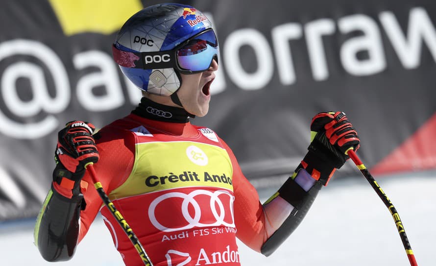 Švajčiarsky lyžiar Marco Odermatt (25) vyhral vo štvrtok finálový super-G Svetového pohára v andorrskom Soldeu a potvrdil už predtým ...