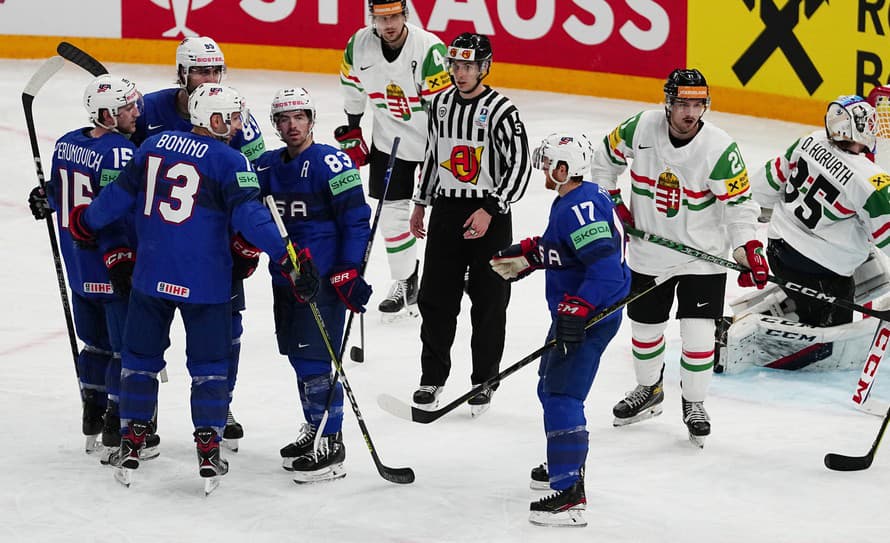 Hokejisti USA potvrdili v nedeľu vo svojom druhom vystúpení v A-skupine MS rolu favorita a Maďarsko zdolali hladko 7:1. 