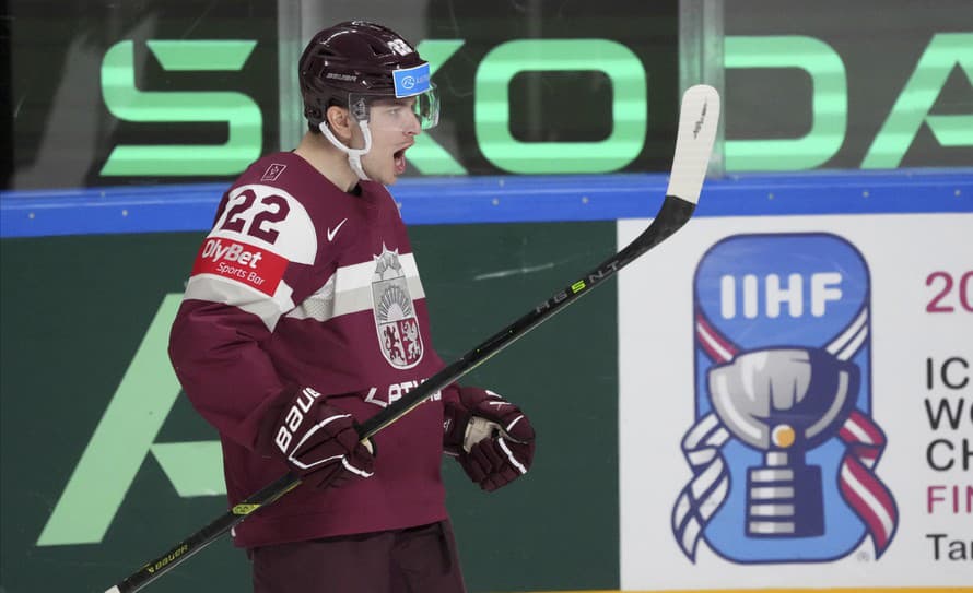 Lotyšskí hokejisti vyhrali v stredu v B-skupine 86. MS nad Nórskom 2:1.