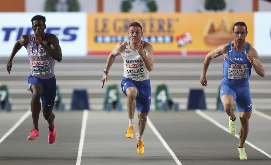 Šprintér Ján Volko (26) zabehol na utorkovom atletickom mítungu v Kladne najlepšie slovenské výkony roka na 100 i 200 metrov.