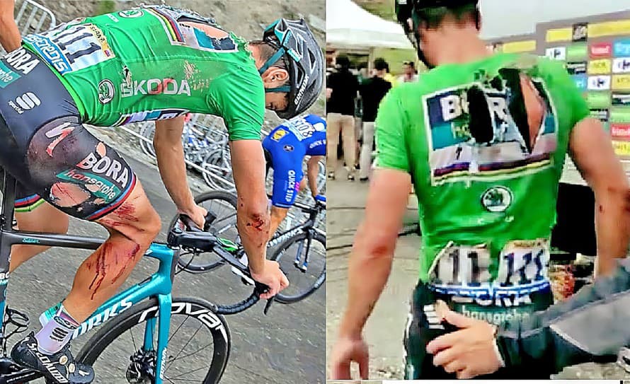 Drsné pády si tento rok vyberajú svoju daň! Dráma na víkendovom domácom šampionáte, keď Peter Sagan (33) spadol v cieli spoločných majstrovstiev ...