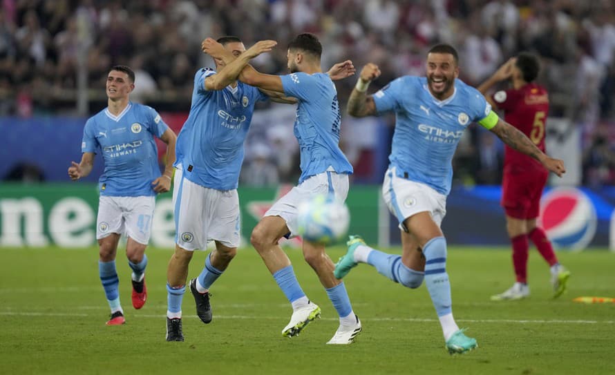 Futbalisti Manchestru City získali prvýkrát v histórii Superpohár UEFA.
