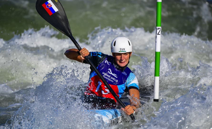 Slovenská reprezentantka vo vodnom slalome Eliška Mintálová (24) získala na MS v britskom Lee Valley striebornú medailu v K1.