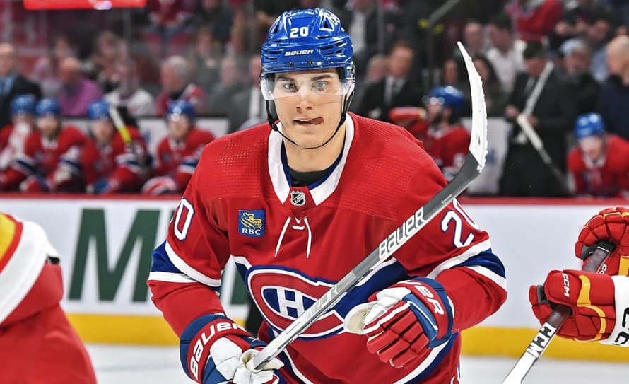 Slovenský hokejový útočník Juraj Slafkovský (19), ktorý oblieka dres Montrealu, má za sebou v úvode sezóny NHL ťažké obdobie.
