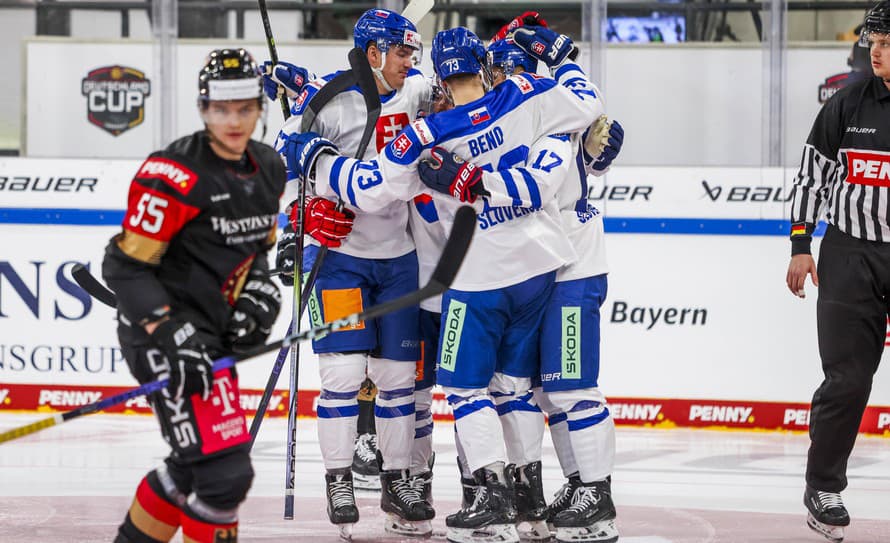 Slovenskí hokejisti zvíťazili vo svojom záverečnom zápase na Nemeckom pohári 2023 nad domácim výberom 2:1.