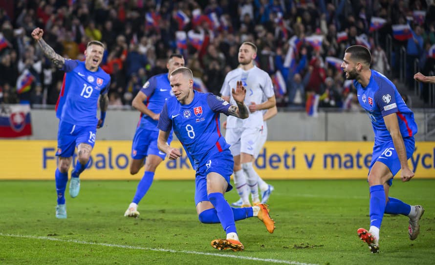 Slovenskí futbalisti to dokázali! V kľúčovom zápase proti Islandu zvíťazili 4:2 a ziskom troch bodov si zabezpečili postup na majstrovstvá ...