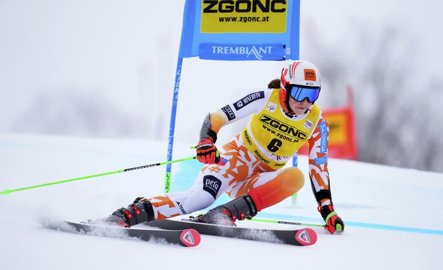 Slovenská lyžiarka Petra Vlhová (28) figurovala na prvej priečke po elitnej pätnástke 1. kola nedeľňajšieho obrovského slalomu Svetlového ...