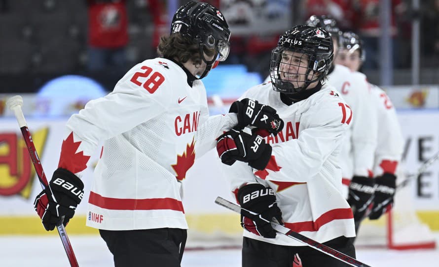 Hokejisti Kanady deklasovali v stredajšom stretnutí majstrovstiev sveta hráčov do 20 rokov rovesníkov z Lotyšska 10:0.