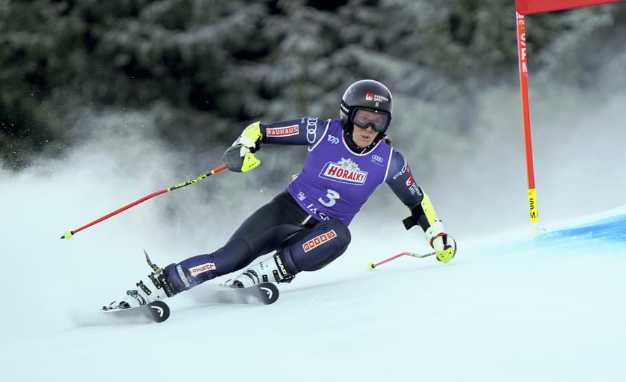 Švédska lyžiarka Sara Hectorová triumfovala v sobotnom obrovskom slalome Svetového pohára v Jasnej.