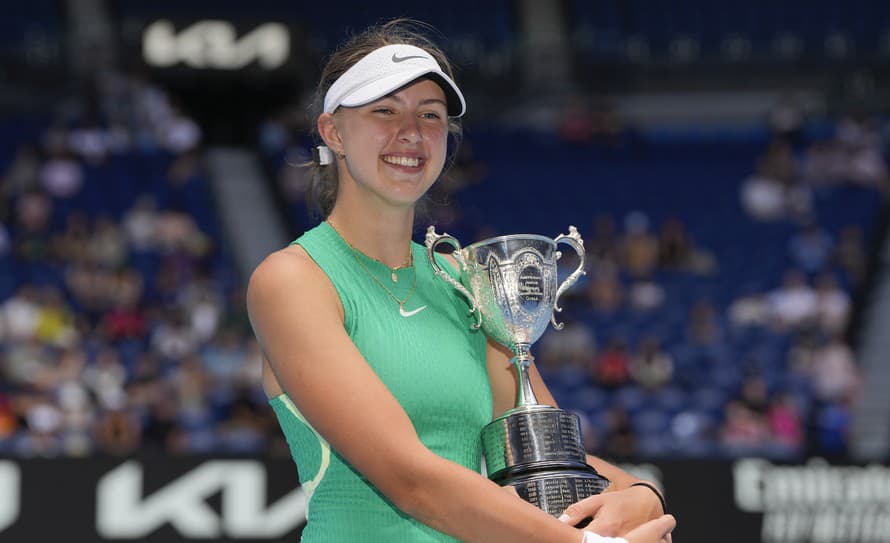 Slovenská tenistka Renáta Jamrichová triumfovala vo dvojhre junioriek na grandslamovom Australian Open.