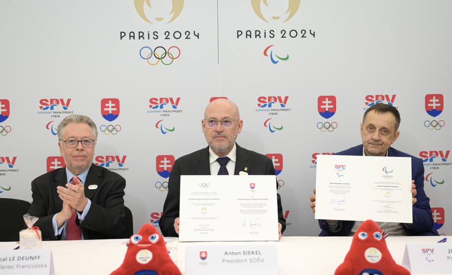 Presne 170 dní pred začiatkom podpísali v Bratislave v priestoroch Francúzskeho inštitútu prihlášky Slovenska na letné olympijské a paralympijské ...