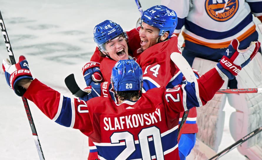 Slovenský hokejista Juraj Slafkovský si pripísal asistenciu, no Montreal prehral v noci na nedeľu v NHL doma s Washingtonom 3:4.