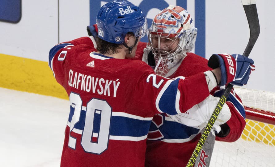 Slovenský hokejista Juraj Slafkovský bodoval v zámorskej NHL prvýkrát v kariére v deviatich dueloch za sebou. Asistenciou sa podieľal ...