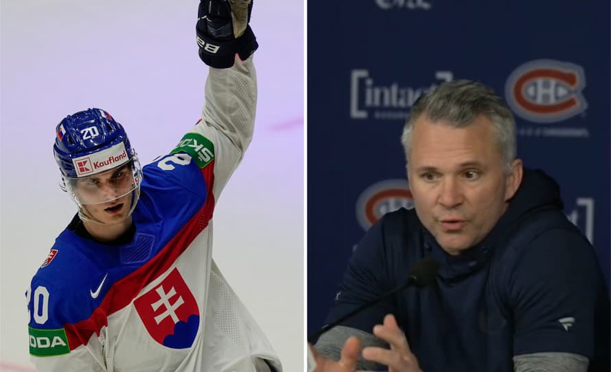 Správa, na ktorú čaká celé Slovensko! Všetci netrpezlivo dúfajú, že kanadské mužstvo uvoľní Juraja Slafkovského (20) na hokejový šampionát.