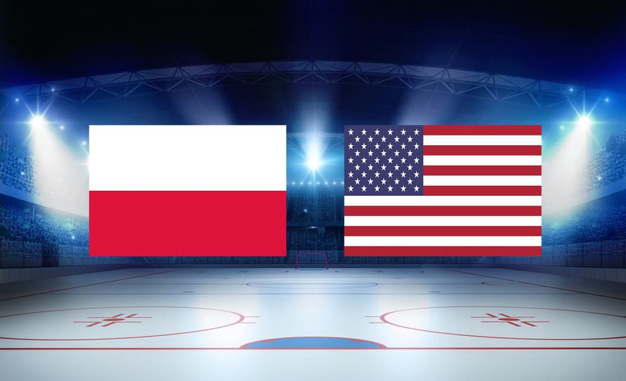 Online prenos zo zápasu Poľsko – USA na hokejových majstrovstvách sveta v Česku 2024.