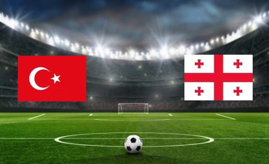 V zápase majstrovstiev Európy sa v skupine F stretlo Turecko s Gruzínskom. Tri body získali po výhre 3:1 tureckí reprezentanti.