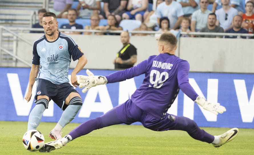 Prvý súťažný zápas za nový klub, prvý súťažný gól! Róbert Mak prispel k stredajšiemu víťazstvu Slovana Bratislava úspešným zakončením ...