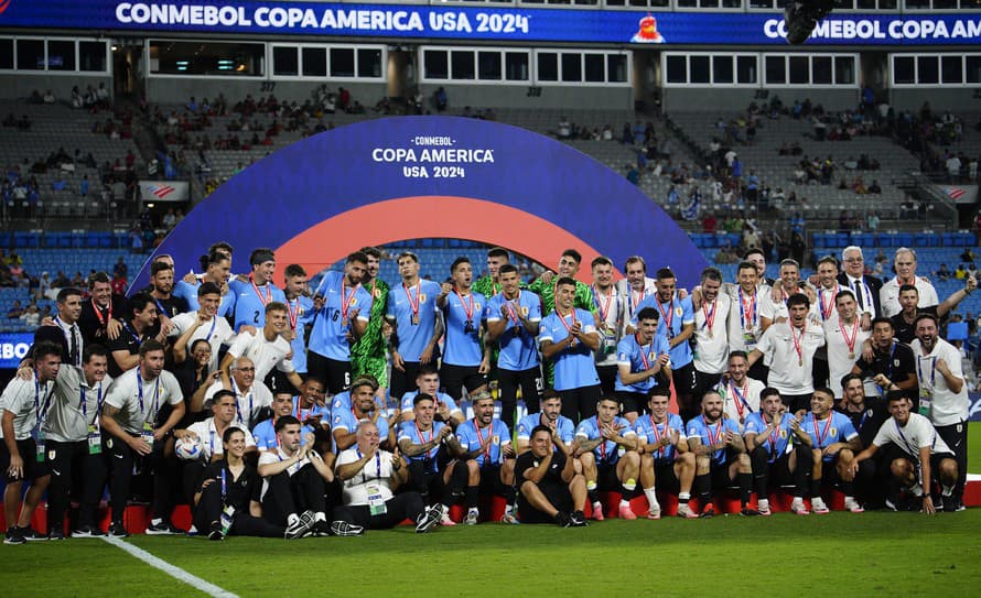 Futbalisti Uruguaja zvíťazili v v zápase o 3. miesto na turnaji Copa America.