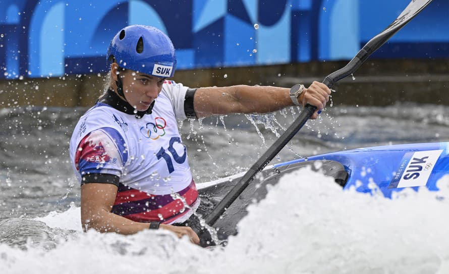 Slovenská vodná slalomárka Eliška Mintálová postúpila do nedeľňajšieho finále K1 na olympijských hrách vo Francúzsku.