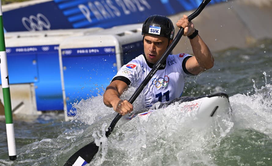 Slovenský kajakár Jakub Grigar (27) zvládol semifinálovú jazdu v K1 a postúpil do finále. 