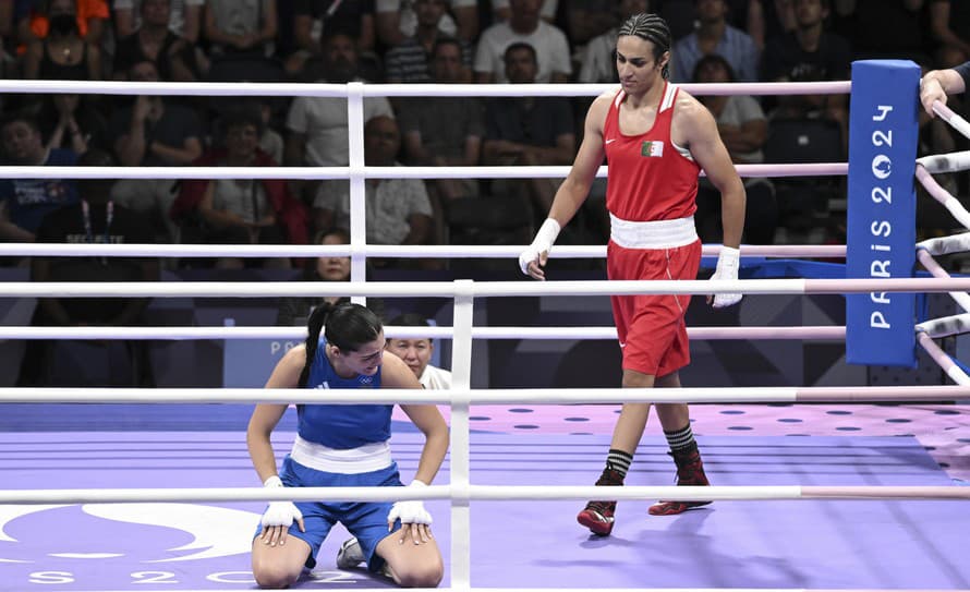 Imán Chalífová sa na olympijských hrách postarala o kontroverziu. Jej zápas s talianskou súperkou Angelou Cariniovou bol ukončený už ...