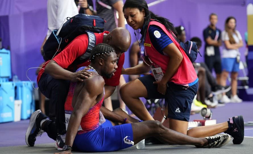 Americký šprintér Noah Lyles (27) opäť vzbudil veľkú pozornosť na olympijských hrách v Paríži. 