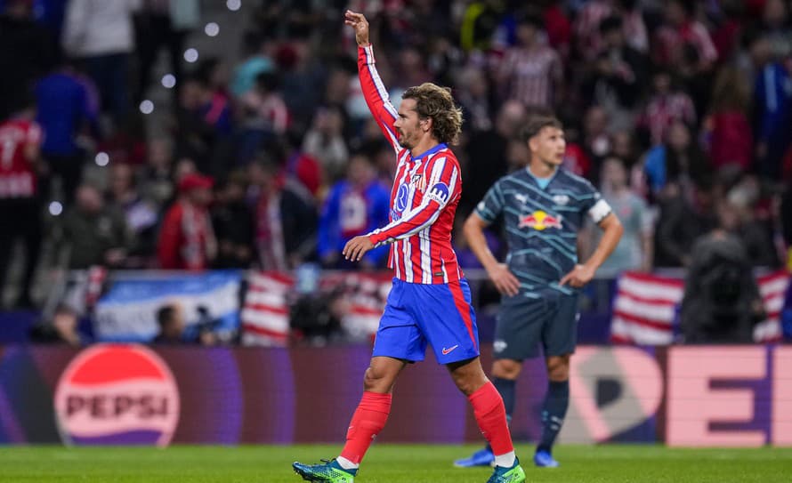 Atletico Madrid zdolalo Lipsko 2:1 gólom Jose Mariu Gimeneza z 90. minúty