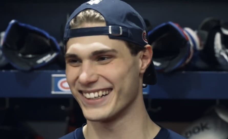 Slovenský hokejový útočník Juraj Slafkovský (20) sa doterajšom priebehu sezóny NHL strelecky trápil, keď si počas 27 duelov dokázal na ...