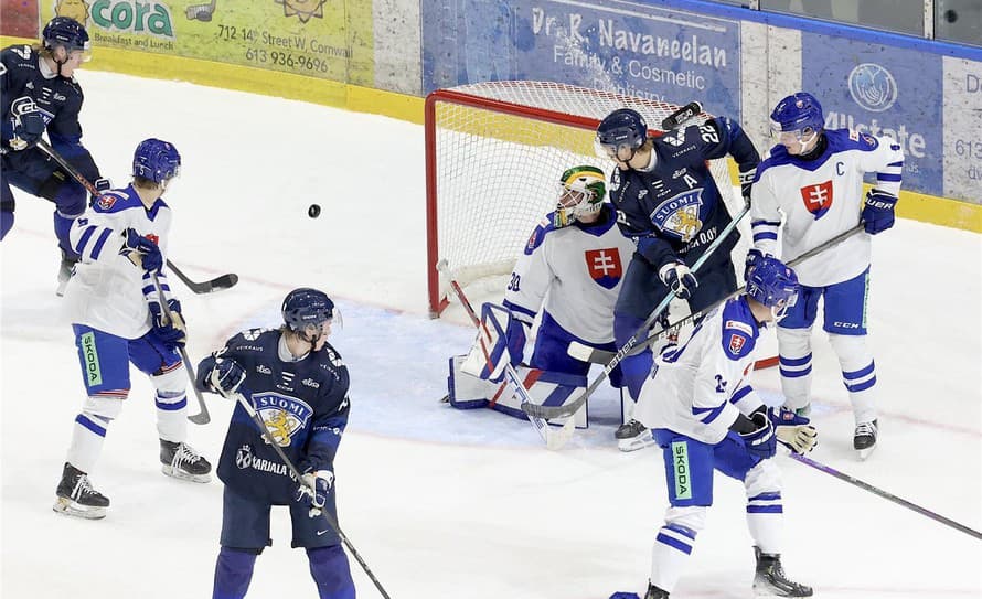 Slovenskí hokejoví reprezentanti do 20 rokov prehrali v prípravnom zápase pred MS s Fínskom vysoko 0:6. Šampionát sa začína vo štvrtok ...