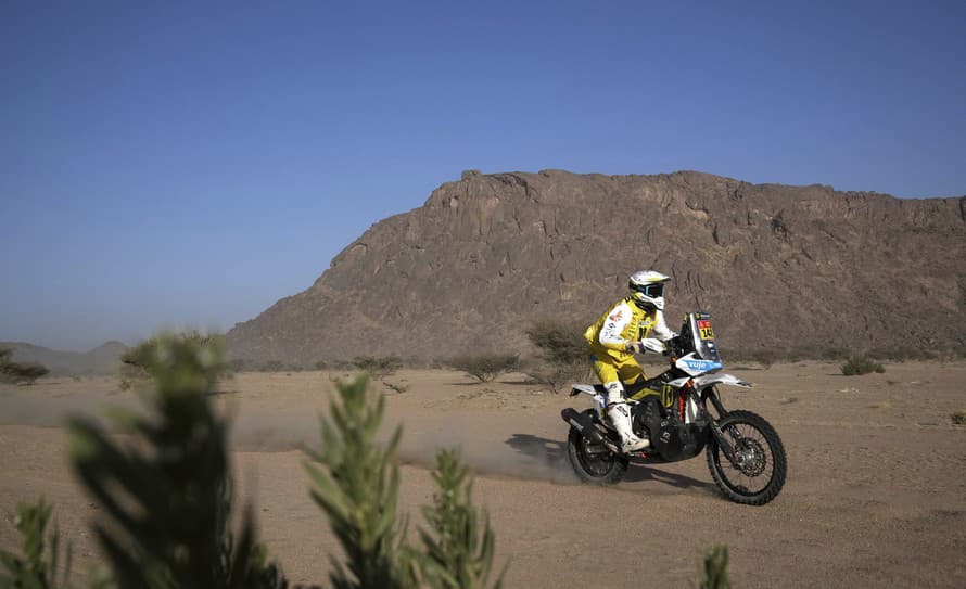 Slovenský motocyklista Štefan Svitko obsadil 18. priečku v maratónskej 2. etape 47. ročníka Rely Dakar.