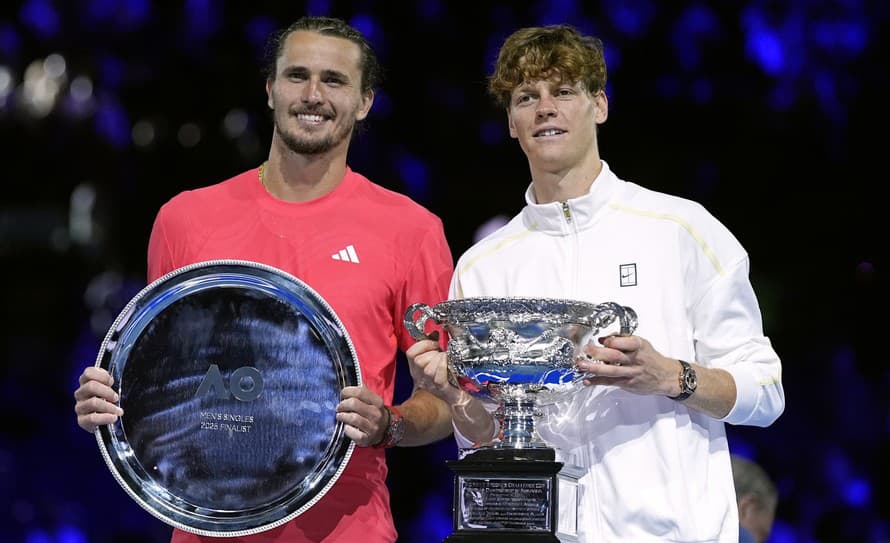 Taliansky tenista Jannik Sinner triumfoval druhýkrát v kariére na Australian Open.